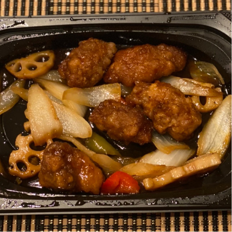 黒酢豚(バーミヤン イオンモール京都五条店)