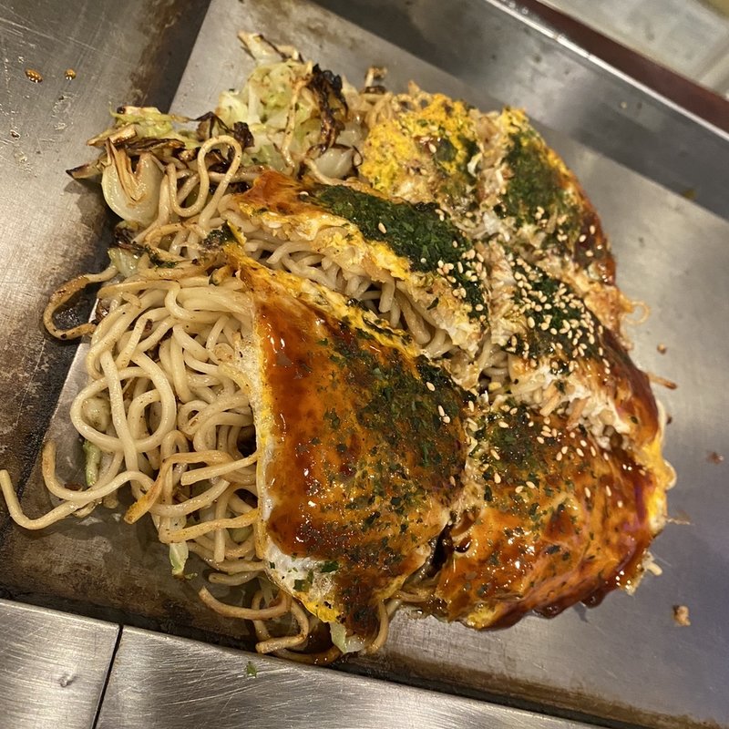 広島お好み焼き(赤鬼 池袋店)
