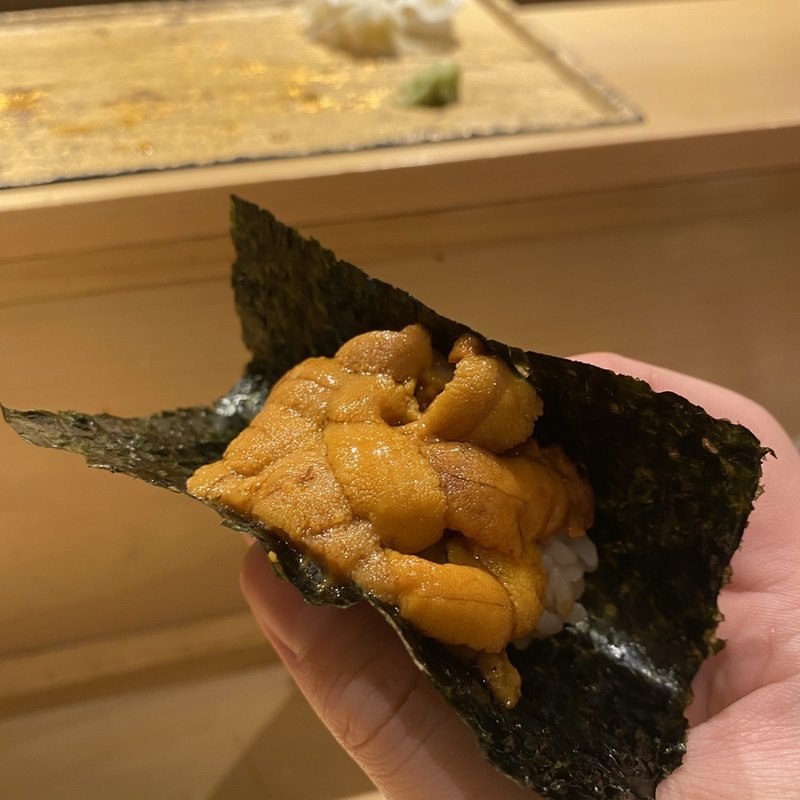 うに(SUSHI TOKYO TEN新宿店)