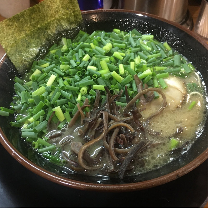 ネギラーメン(博多長浜ラーメン ぼたん 大塚本店)