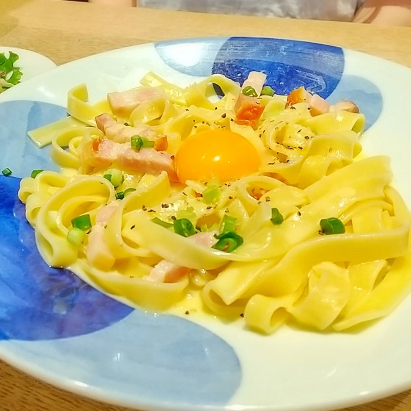 厚切りベーコンのカルボナーラ(鎌倉パスタ ららぽーと柏の葉店 （カマクラパスタ）)