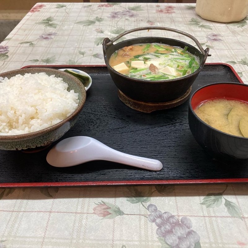 もつ鍋定食(いそ食堂 （食事処いそ）)