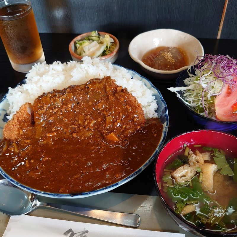 ランチ カツカレー(げんこつ亭)