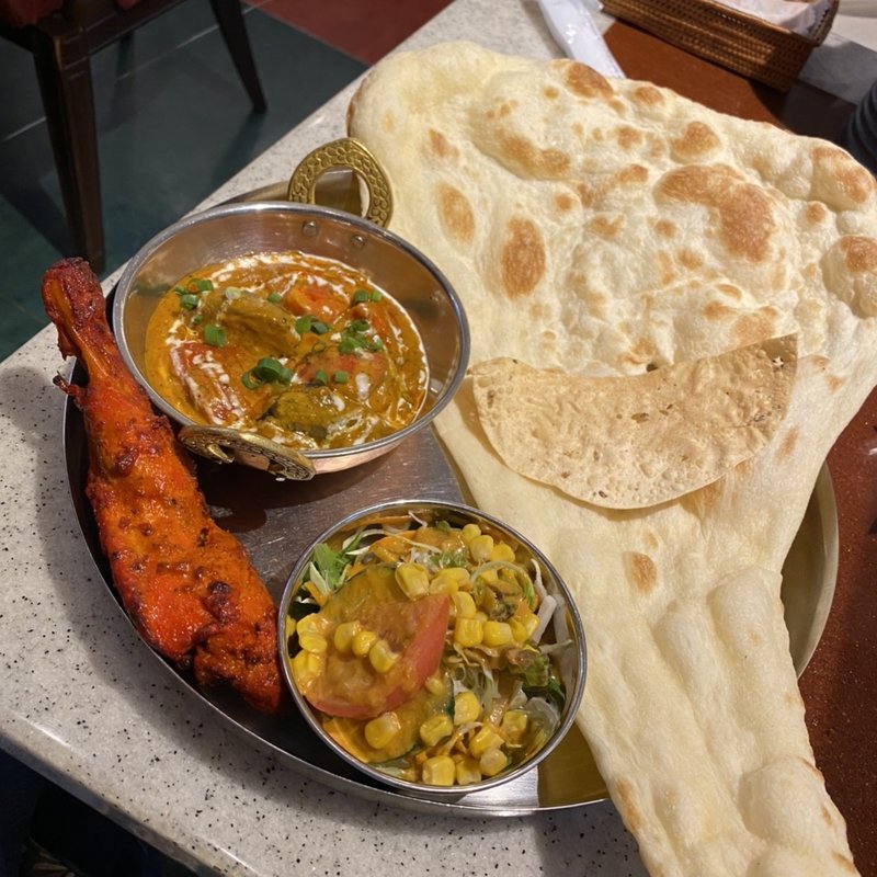 タンドリーチキンセット(アシス 魚町店)