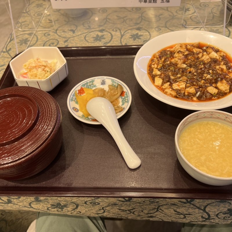 五福おすすめランチ(五福名物陳麻婆豆腐)(中華菜館 五福 )