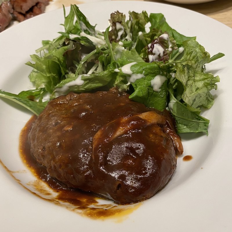 牛タンハンバーグ(牛タン焼専門店司　 西口名掛丁店)