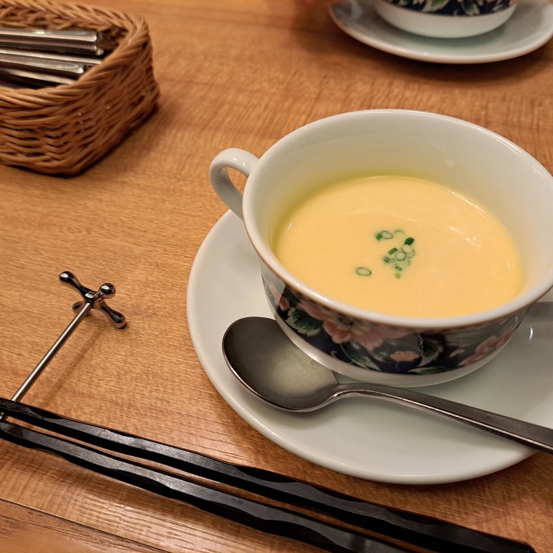 セットメニュー込み　冷製かぼちゃスープ(ビストロマーシュ)