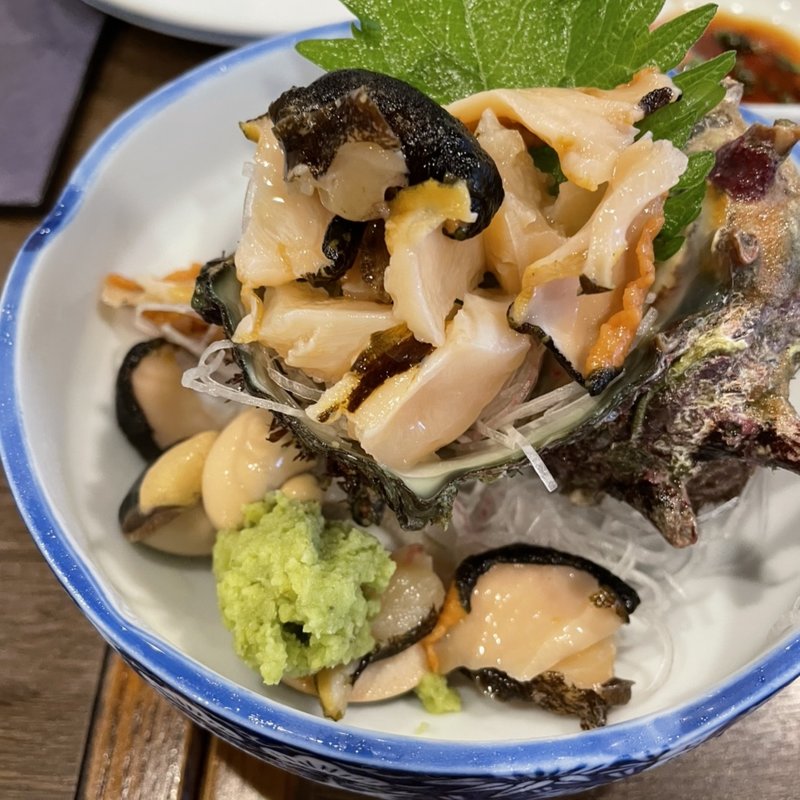 サザエの刺身(鈴亭 （リンテイ）)