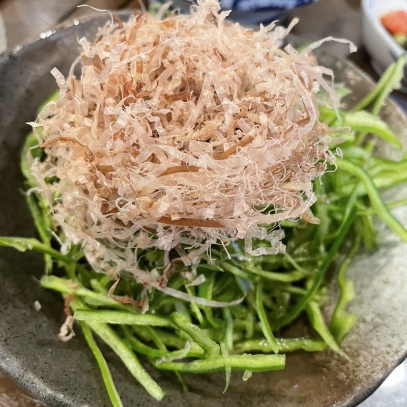 ピーマンと茗荷のサラダ(鈴亭 （リンテイ）)