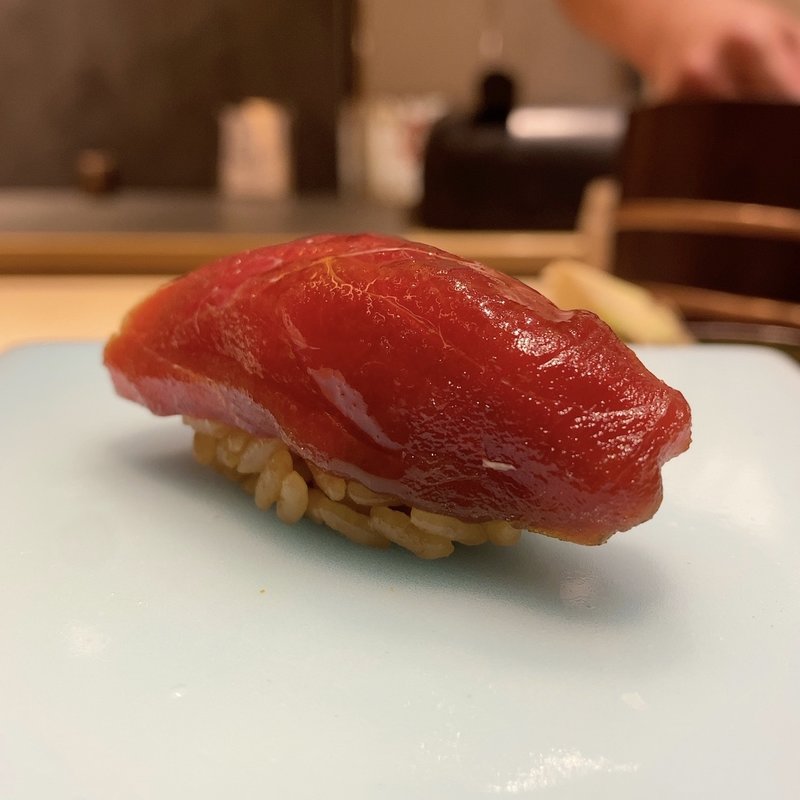 赤身のヅケ(すし昇)