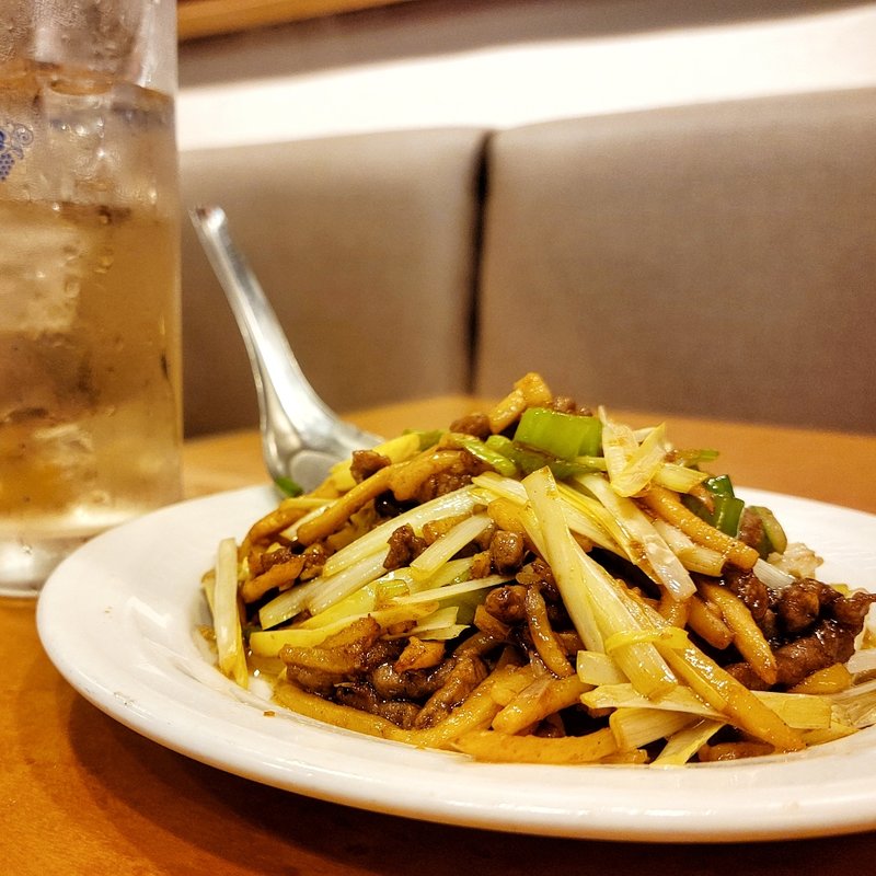 韭黄牛肉絲(新台北)