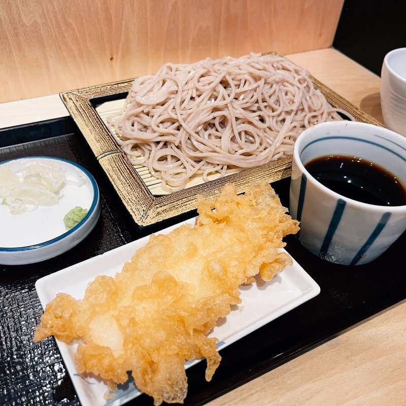 いか天そば(いわもとQ 神保町店 （イワモトキュー）)