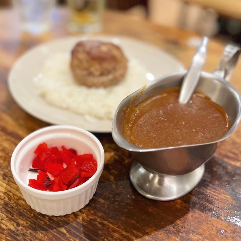 ハンバーグステーキカレー(ボテロ)