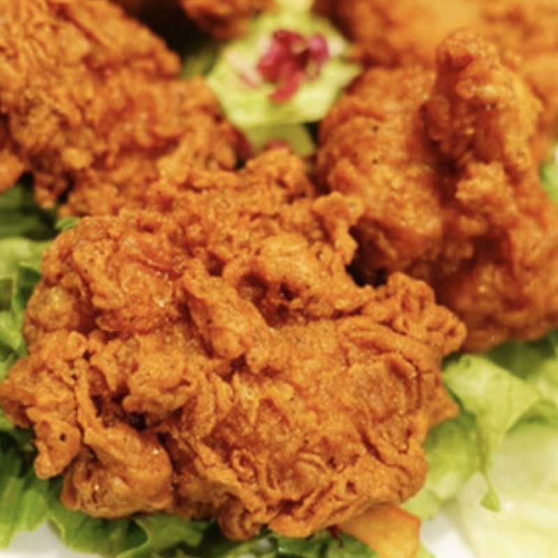 自家製ダレに漬けた地鶏の唐揚げ 8個(横浜新グルメ 横浜ビストロ・29グルメ 横浜駅前店)