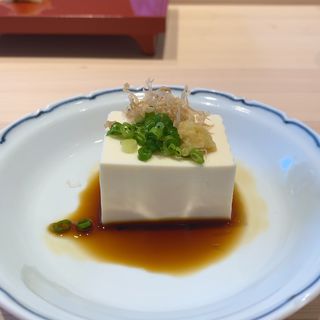 のせ豆腐(鮨処 喜ぜん)