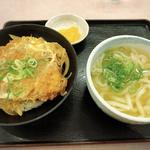 カツ丼セット(金比羅うどん 本店 )