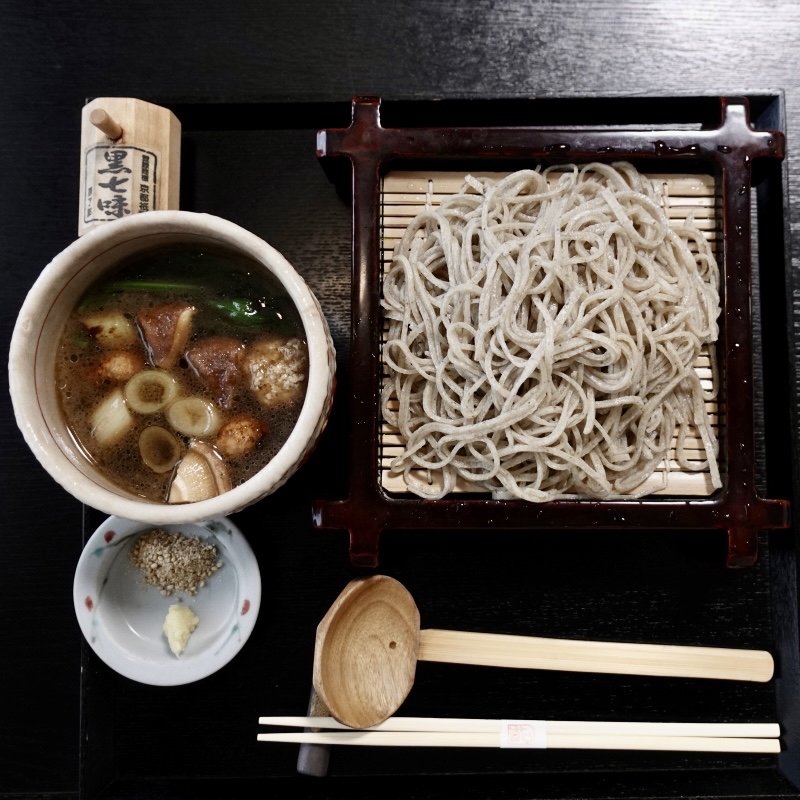 鴨汁せいろ(胡桃亭 （くるみてい）)