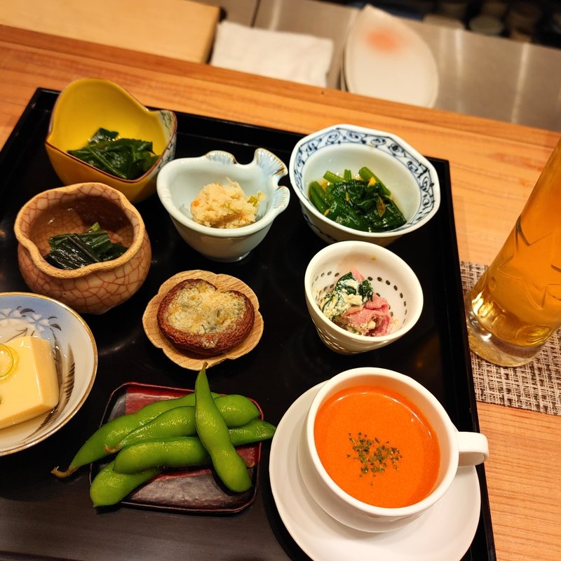 先付八寸(神棚)