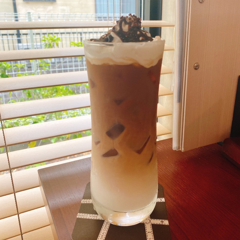 アイスカフェモカ(さかい珈琲 京都園部店)