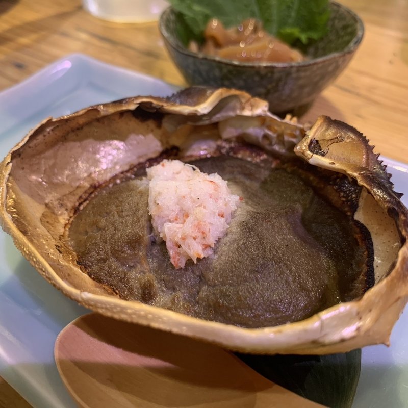 甲羅焼き(漁火 （イサリビ）)