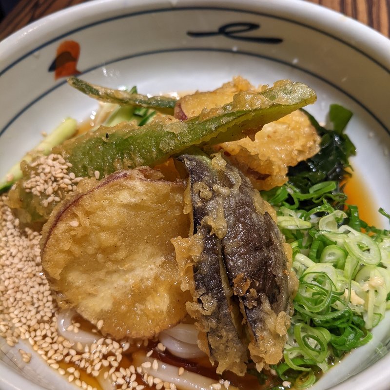 野菜天うどん(ささ吟 （ササギン）)