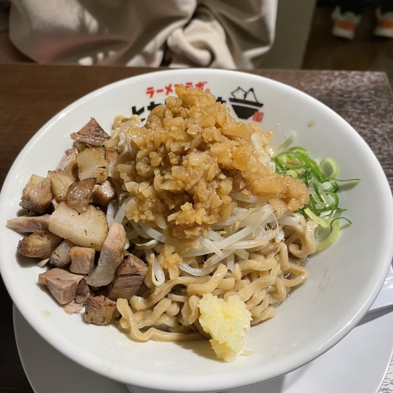豚まぜそば(ラーメンラボ。ヒカリノサキ)