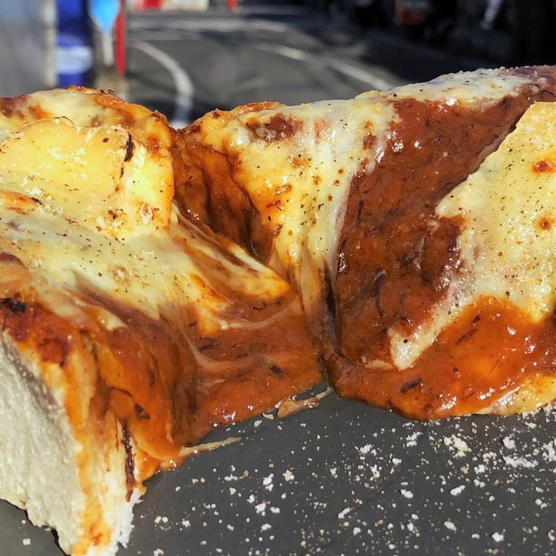 チーズカレーぱん(コーヒー＆トースト)