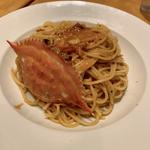 渡蟹のトマトクリーム スパゲティ(カプリチョーザ ピッツァ&ビュッフェ イオンモール高の原店)