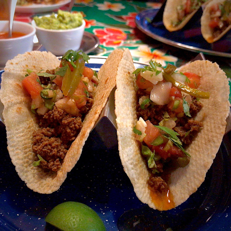 タコミートのタコスプレート(Mexican Comedor gurico)