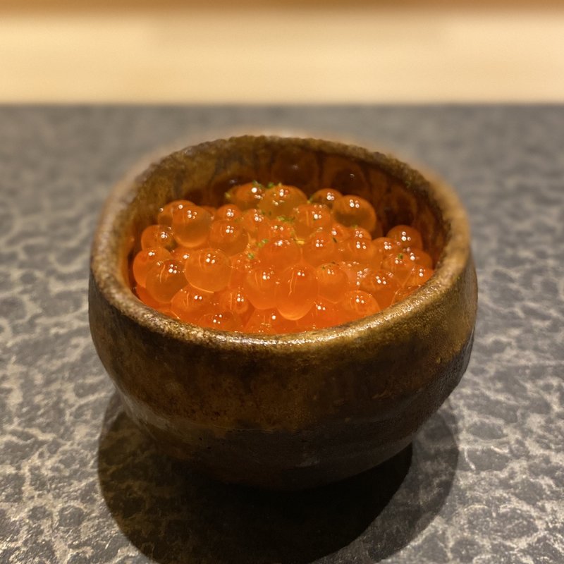 筋子の醤油漬け(すし昇)