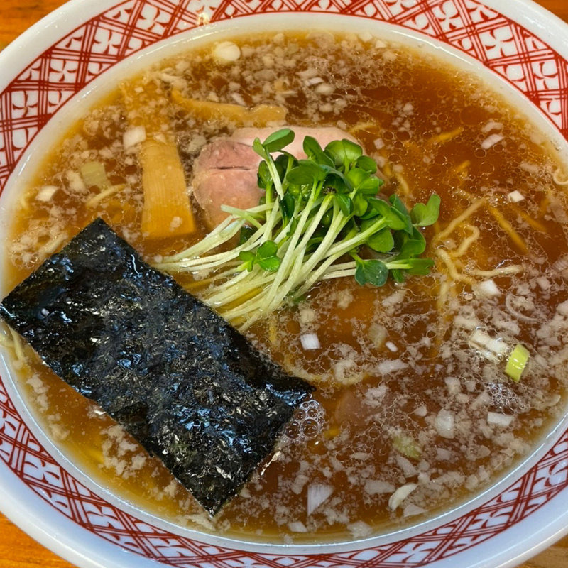 支郡そば　醤油味(支那そば晴弘)