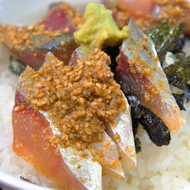 ごまさば丼定食(博多 ごまさば屋)