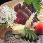 鰹のタタキ