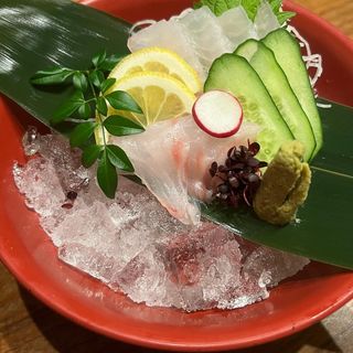 メジナのお造り(ひない小町)