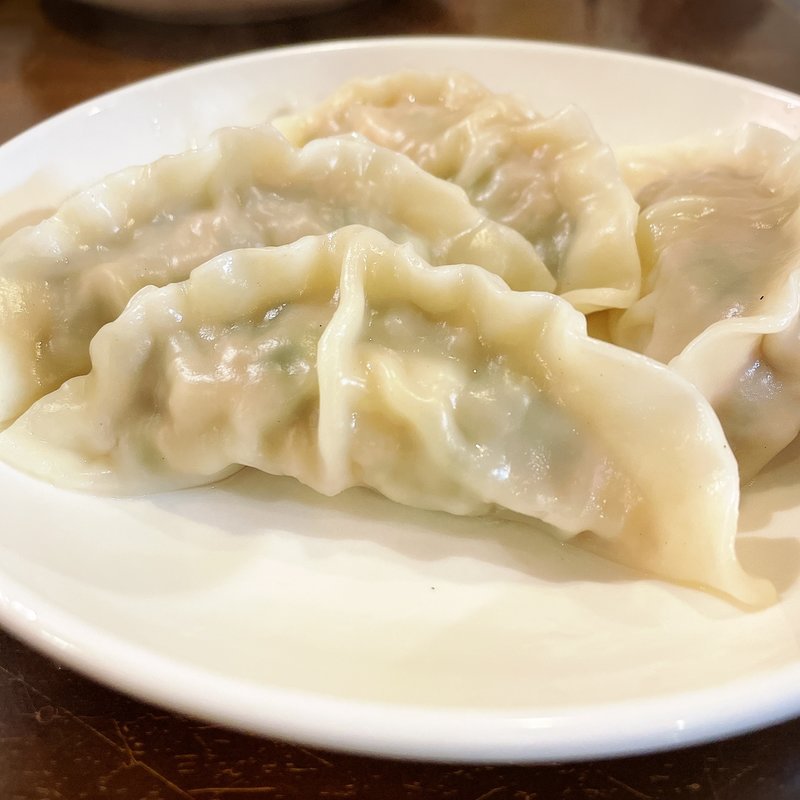 海老入り蒸し餃子(鎮海楼 （ちんかいろう）)