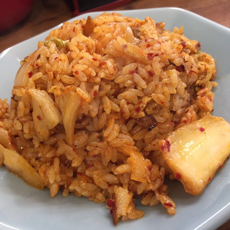 キムチチャーハン(セット)(ラーメン大将 )