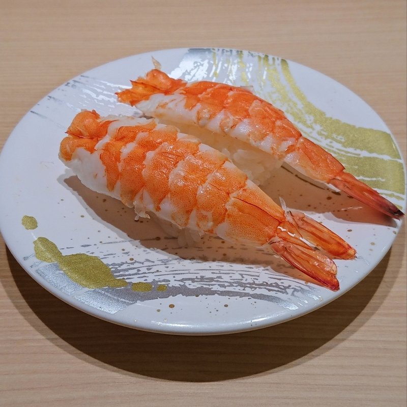 特大ボイル海老(寿司活 ジョイナス横浜店)