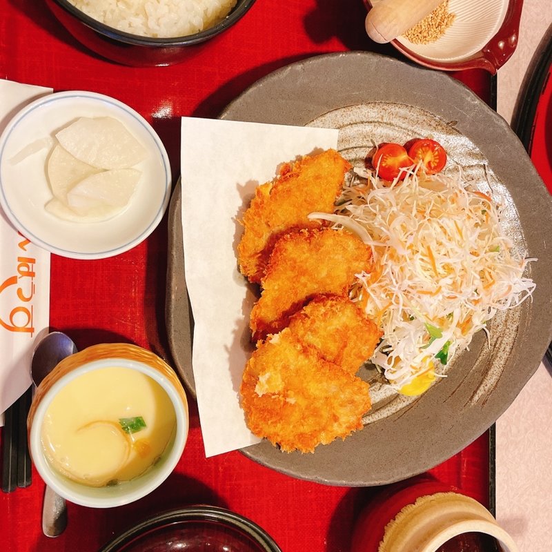 ヒレカツ定食(レストラン にんじんはうす )