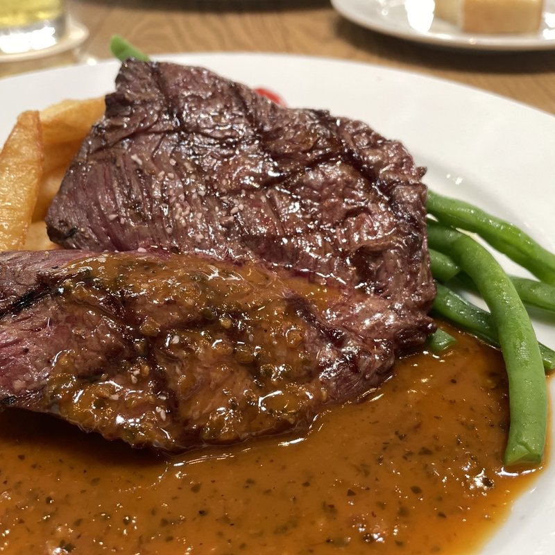 ハンガーステーキ(T.Y.HARBOR)