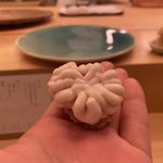 白子握り(トリュフ塩)(鮨おにかいたすいち(＋1))