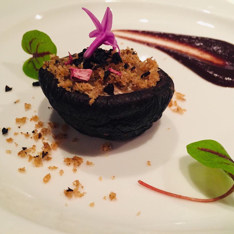 原木しいたけのグリエ(モダンフレンチ ディアマンルージュ)