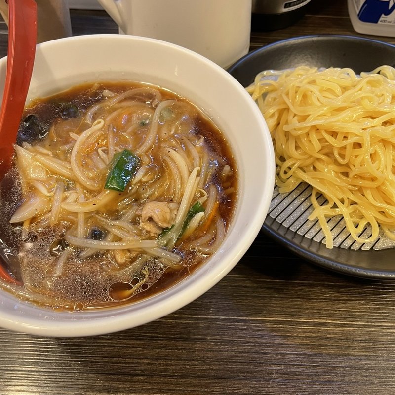 もやしつけ麺(元祖中華つけ麺大王総本店)
