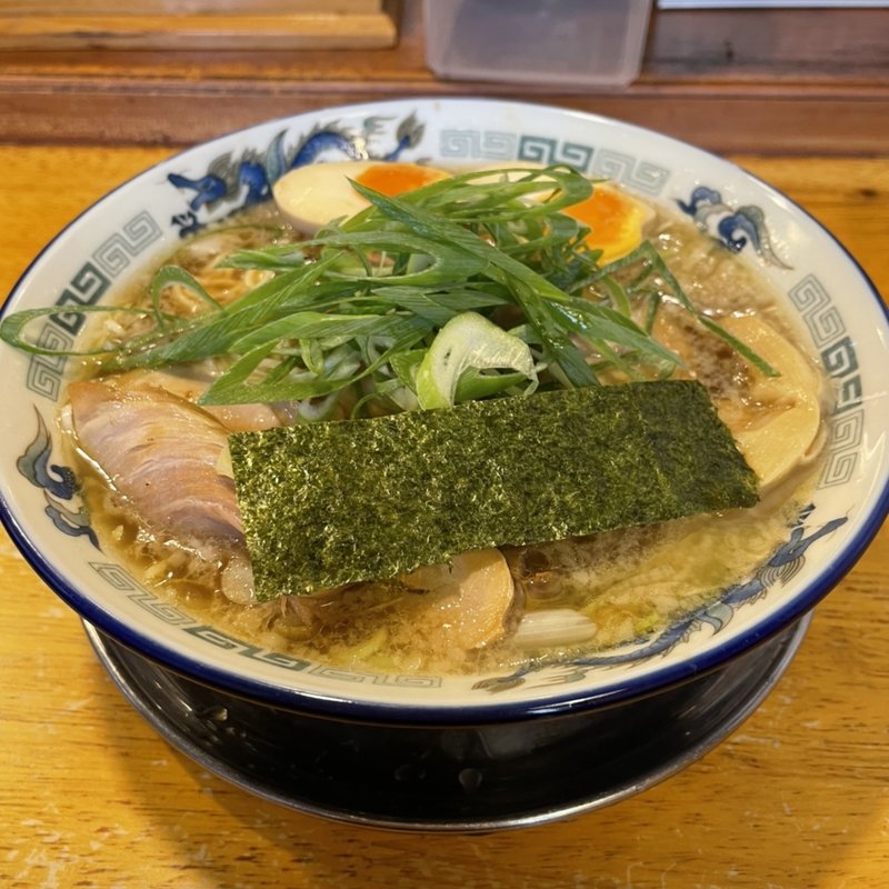 蔵出し醤油麺(新在家ラーメン もんど)