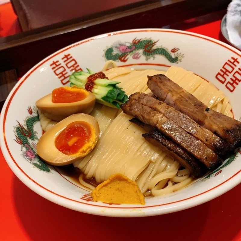 鹿児島黒豚の焼き豚冷やし中華(カドヤ食堂 本店 （かどやしょくどう）)