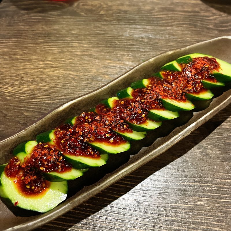 ドラゴンきゅうり（1本）(博多焼肉 玄風館 龍 （ハカタヤキニク　ゲンプウカン　リュウ）)