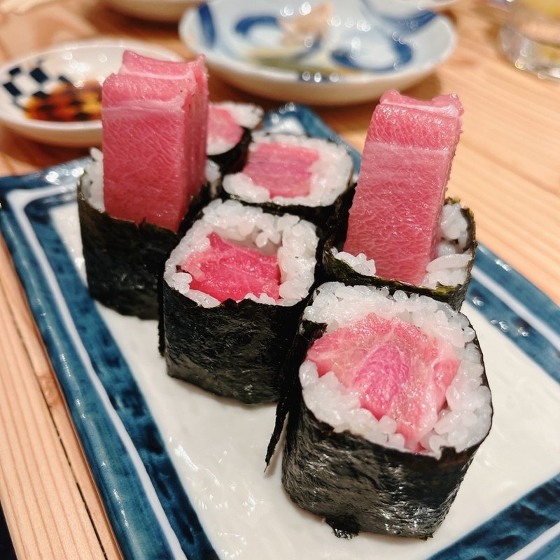 とろ鉄火巻き(すし酒場　さしす)