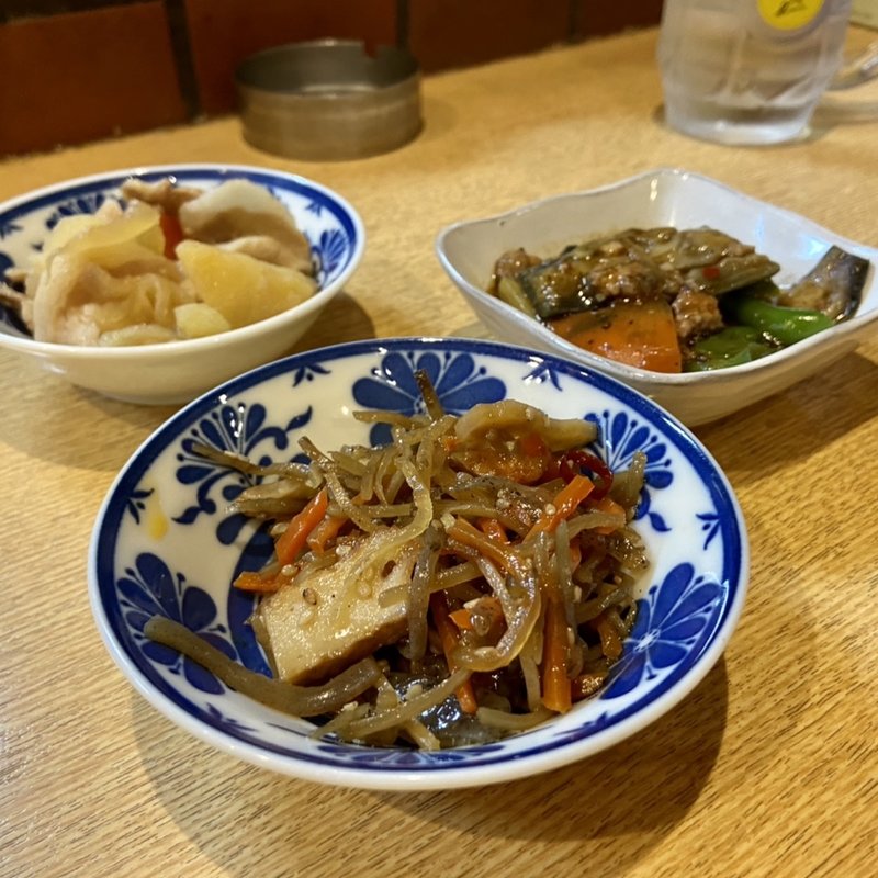 お通し3種(北新地 あ・うん)