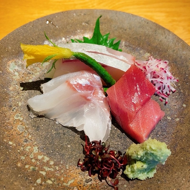 お造り（懐石弁当ランチ・松）(料理屋一汁)