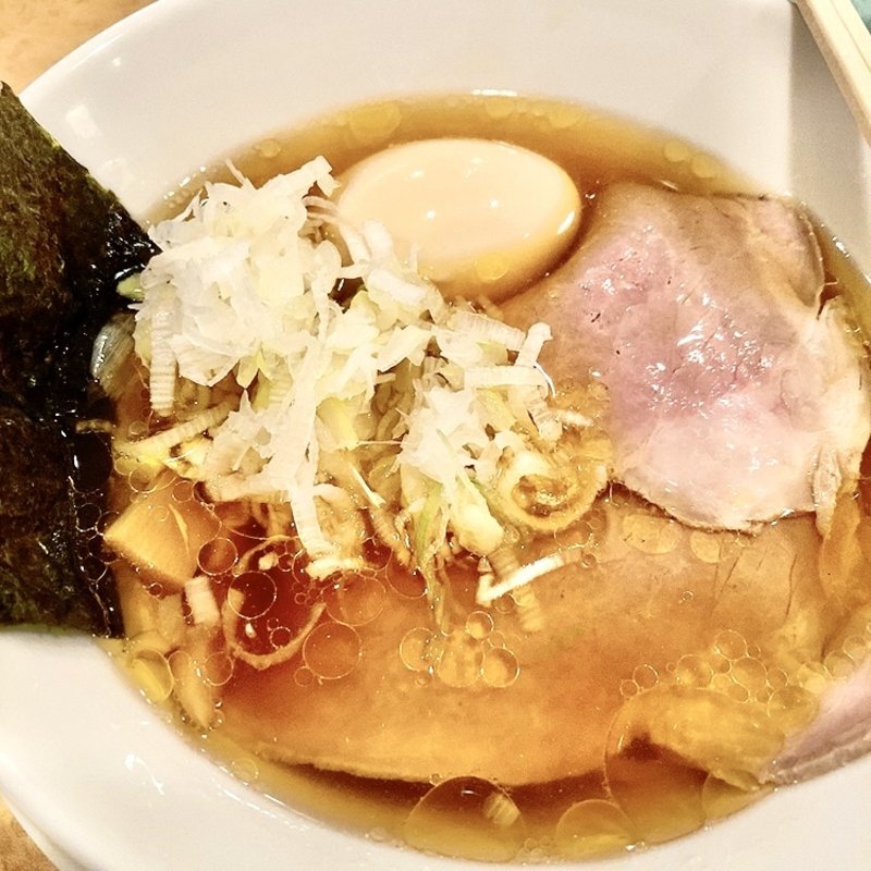 オレンジと貝(一麺天に通ず)