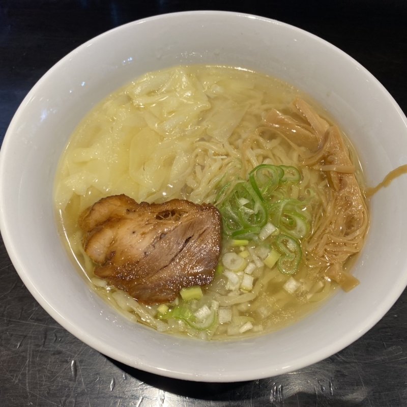 鶏そばワンタン塩(ちゃん亭)